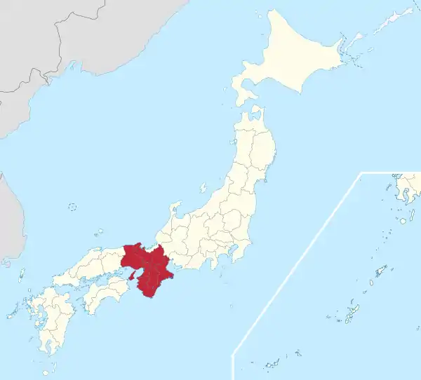 Kansai Region in Japan.svg