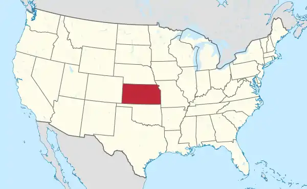 Kansas in United States (US48).svg
