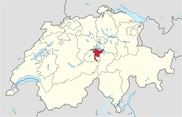 Kanton Nidwalden in Switzerland.svg