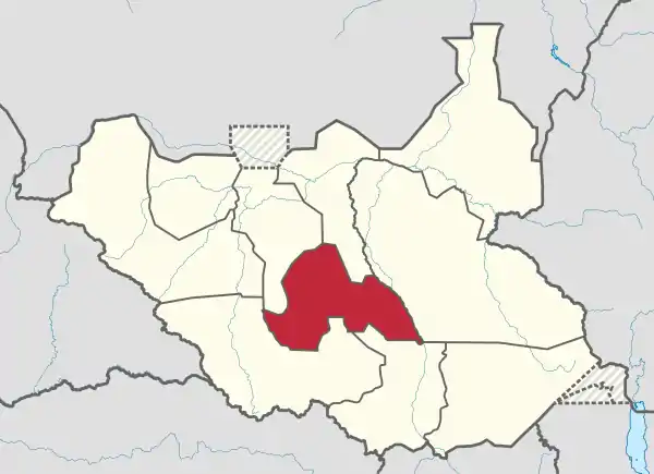Lakes in South Sudan.svg