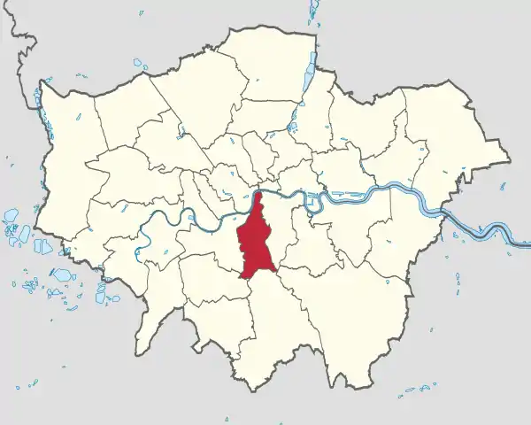 Lambeth in Greater London.svg