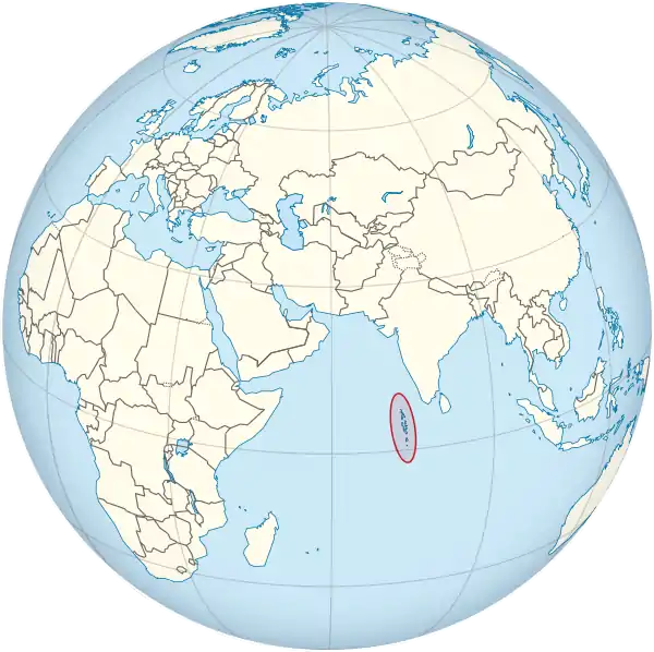 Maldives on the globe (Afro-Eurasia centered).svg
