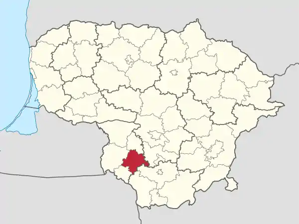 Marijampole in Lithuania.svg