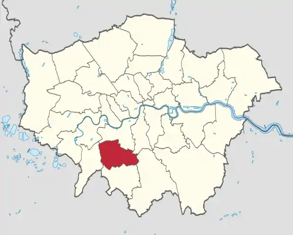 Merton in Greater London.svg