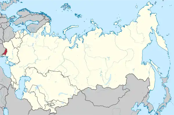 Moldavian SSR in the Soviet Union.svg