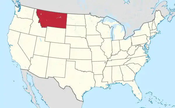 Montana in United States (US48).svg