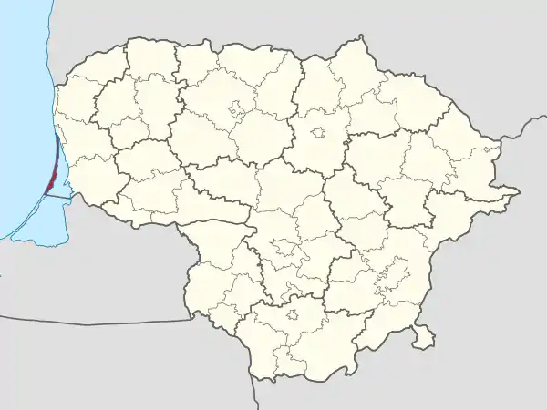 Neringa in Lithuania.svg