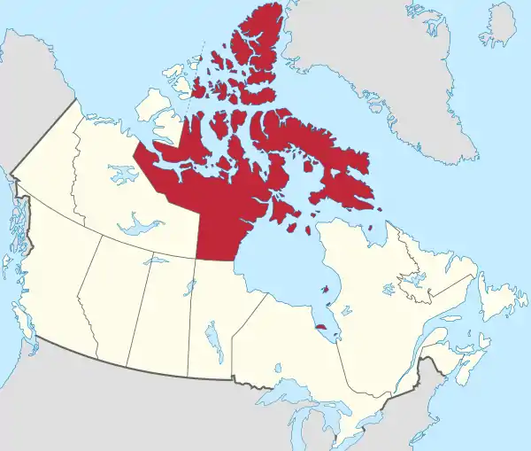 Nunavut in Canada.svg