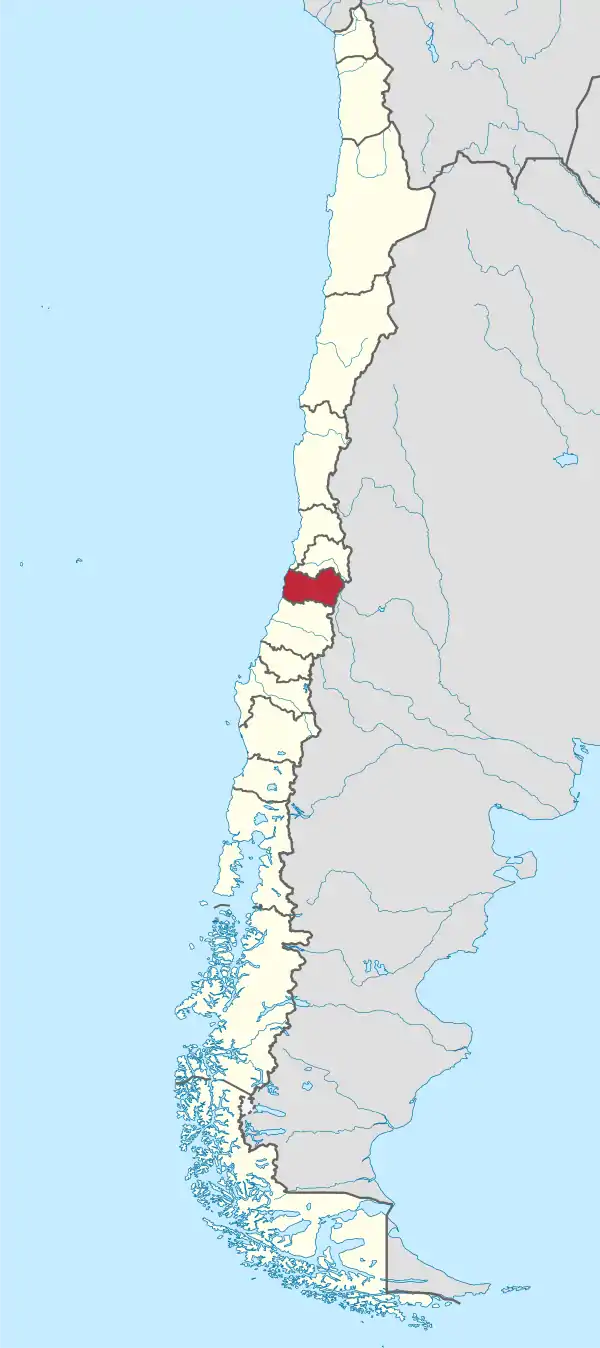 O Higgins in Chile.svg