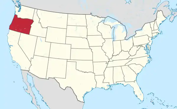 Oregon in United States (US48).svg