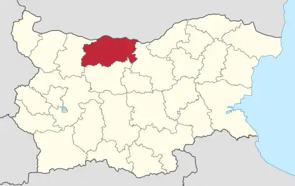 Pleven in Bulgaria.svg