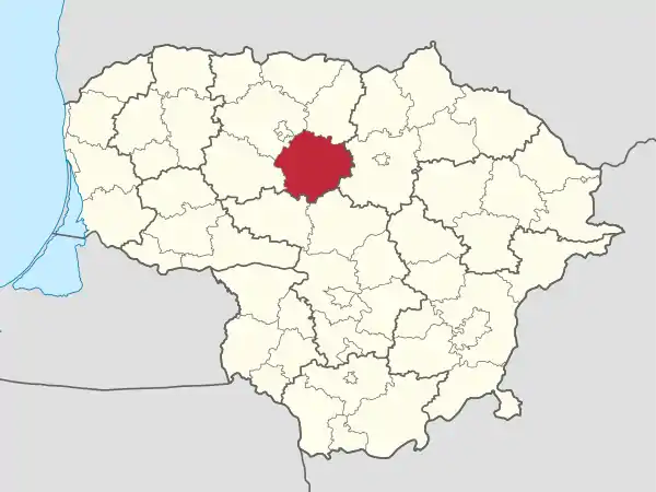 Radviliskis in Lithuania.svg