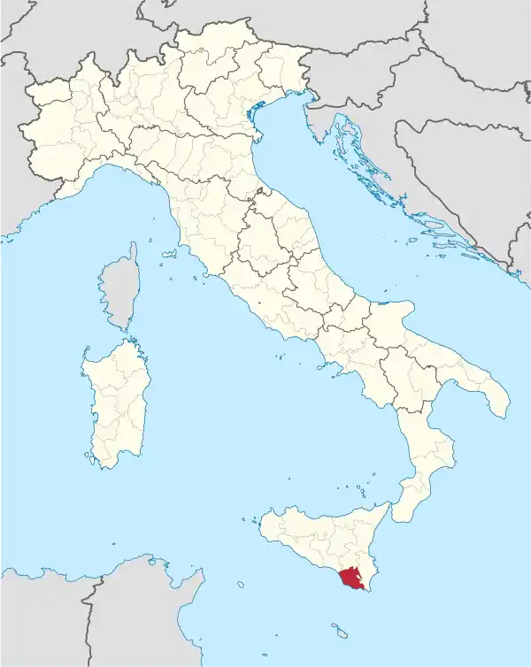 Ragusa in Italy.svg