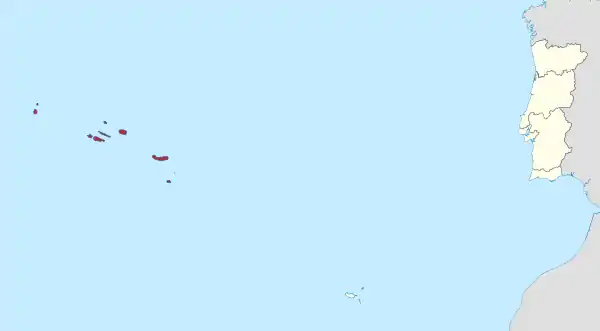 Regiao Autonoma dos Acores in Portugal (complete).svg