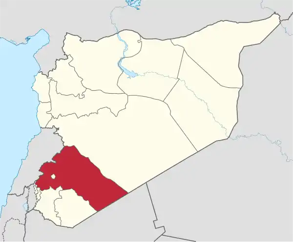 Rif Dimashq in Syria.svg