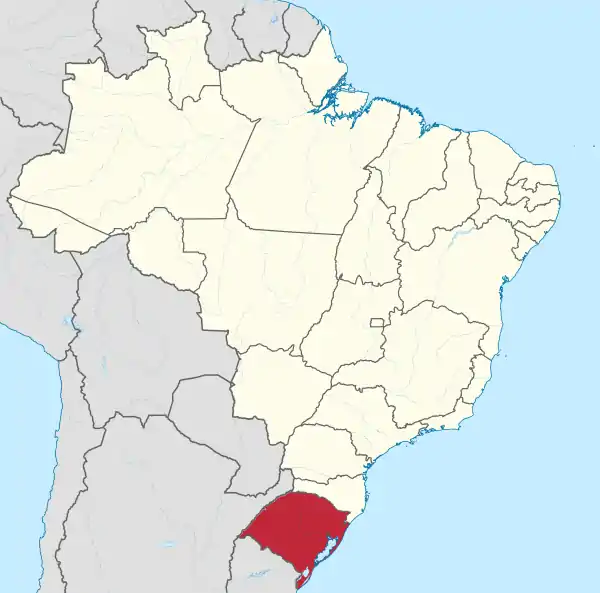 Rio Grande do Sul in Brazil.svg