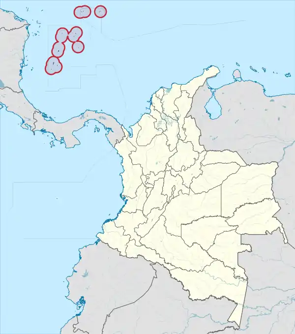 San Andres and Providencia in Colombia (special marker).svg