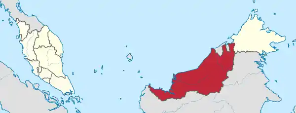 Sarawak in Malaysia.svg
