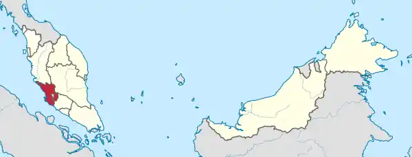 Selangor in Malaysia.svg