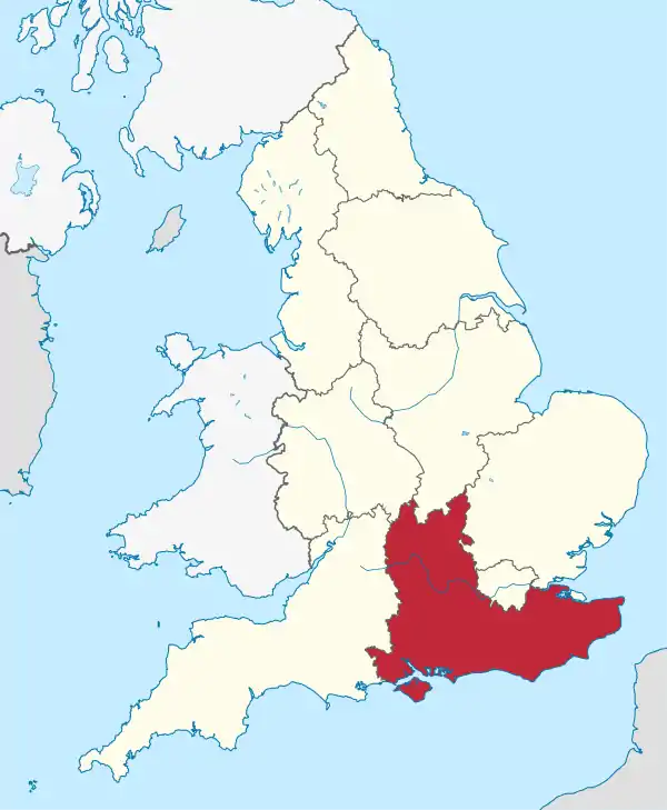 South East England in England.svg