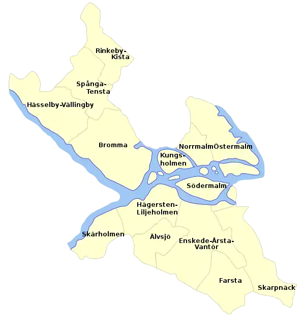 Stockholm boroughs 2007.svg