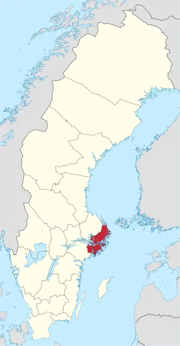 Stockholms län in Sweden.svg