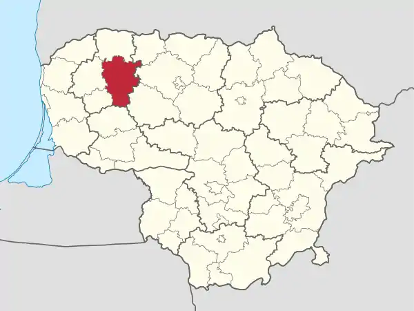 Telsiai in Lithuania.svg