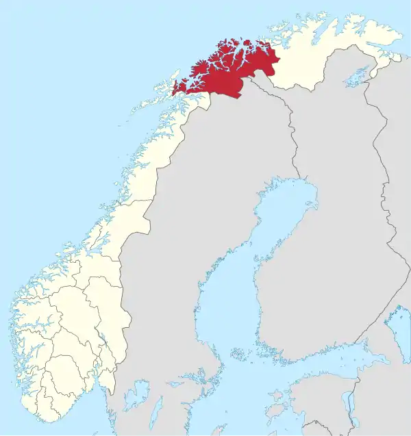 Troms in Norway.svg