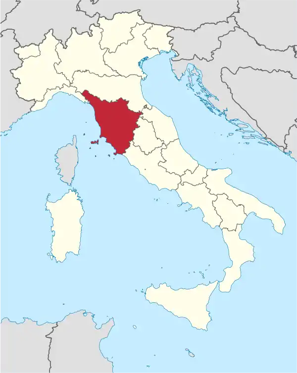 Tuscany in Italy.svg