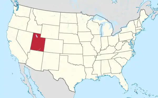 Utah in United States (US48).svg