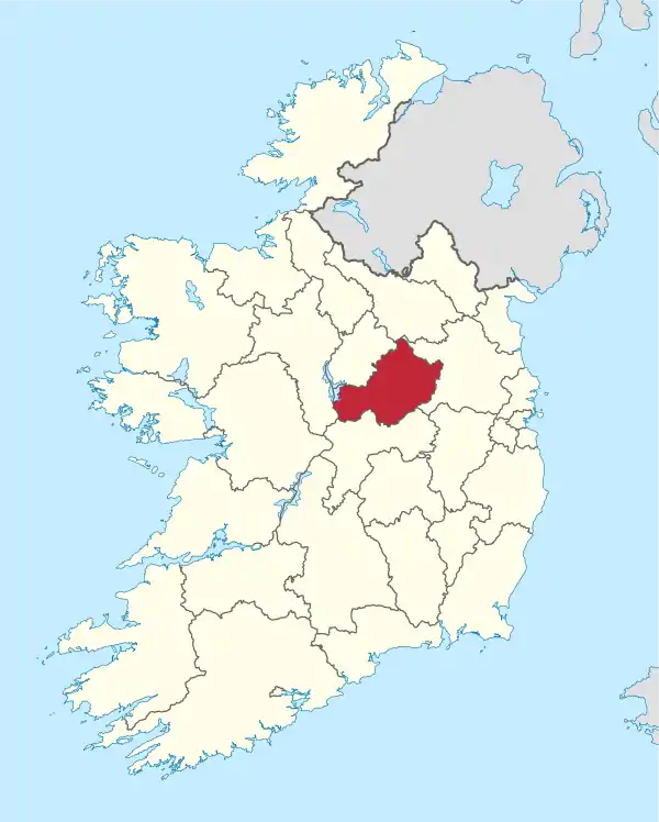 Westmeath in Ireland.svg