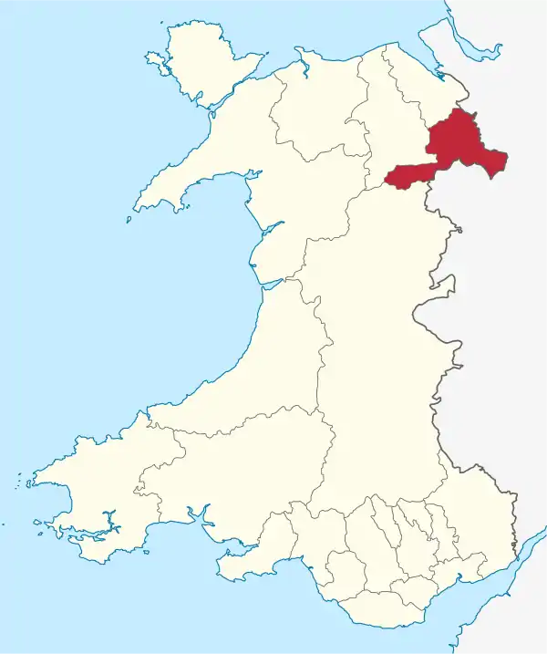 Wrexham in Wales.svg