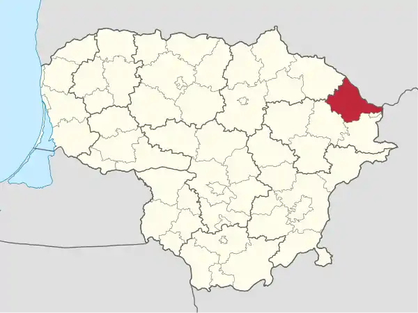 Zarasai in Lithuania.svg